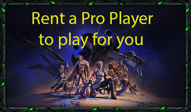 Rent a pro player world of warcraft